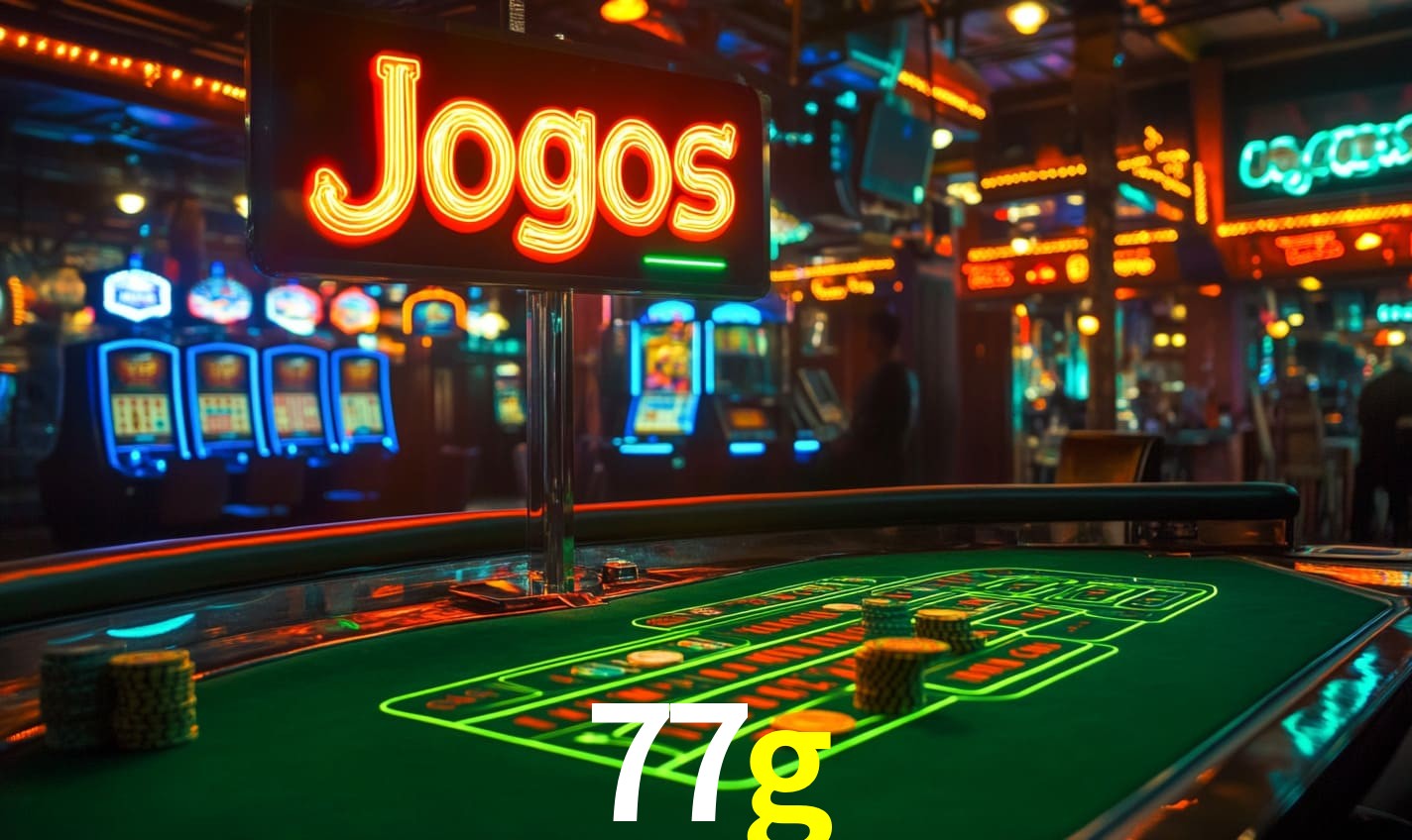 77g Caça-níqueis de mesa